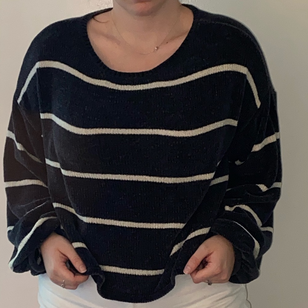 Dark navy blue sweater
